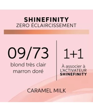 CARAMEL MILK - COLORATION SHINEFINITY - (60ml)
