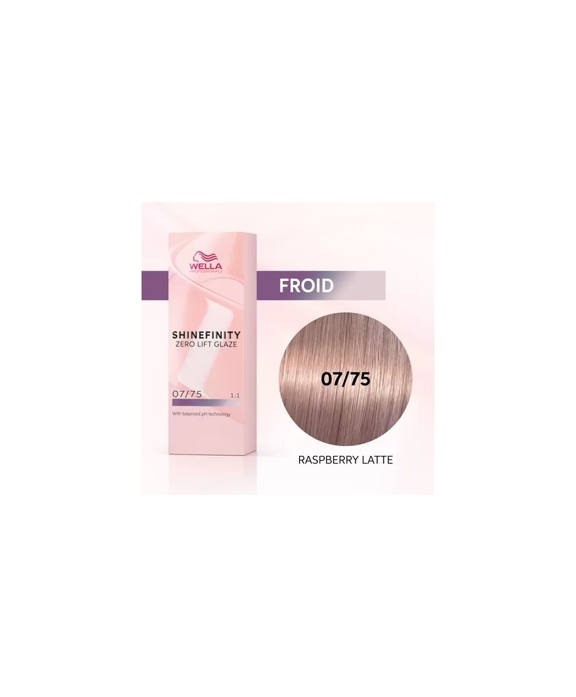 RASPBERRY LATTE - COLORATION SHINEFINITY - (60ml)