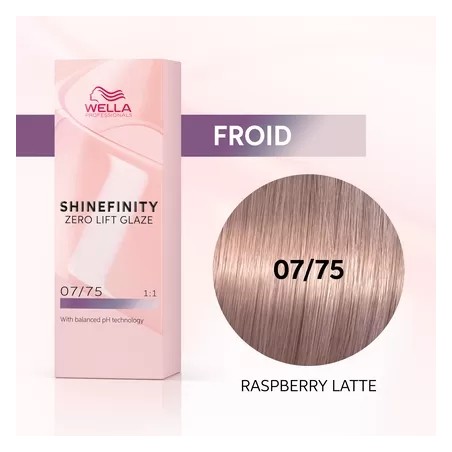 RASPBERRY LATTE - COLORATION SHINEFINITY - (60ml)