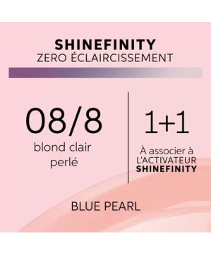 08/8 - BLUE PEARL - COLORATION SHINEFINITY - (60ml)