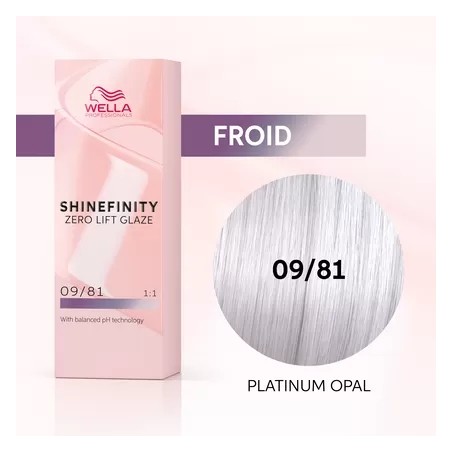 PLATINIUM OPAL - COLORATION SHINEFINITY - (60ml)