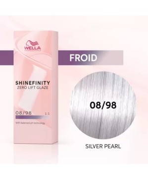 08/98 - SILVER PEARL - COLORATION SHINEFINITY - (60ml)