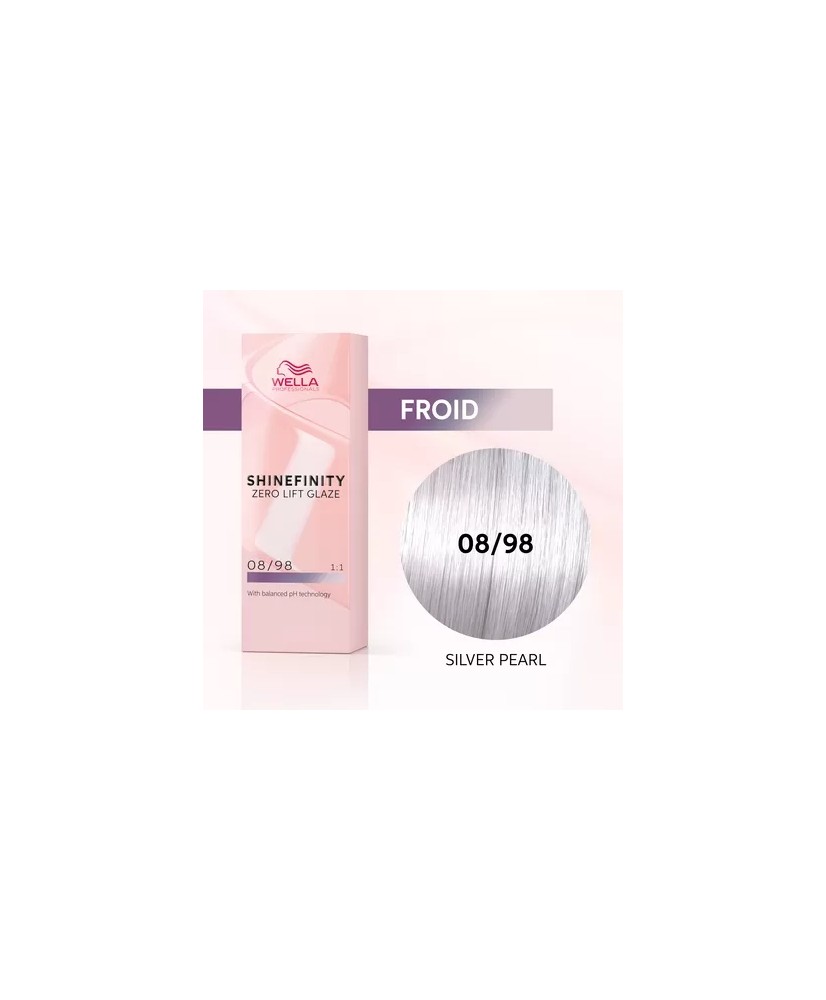 08/98 - SILVER PEARL - COLORATION SHINEFINITY - (60ml)
