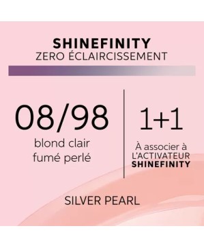 08/98 - SILVER PEARL - COLORATION SHINEFINITY - (60ml)