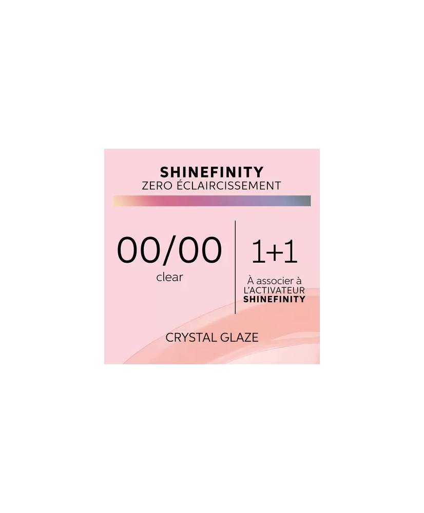 CRTYSTAL GLAZE - COLORATION SHINEFINITY - (60ml)
