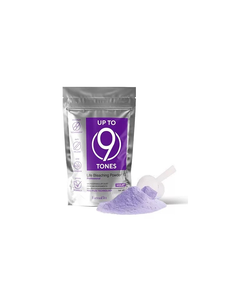 Life Poudre Décolorante 500gr Violet 9 tons-FVITA