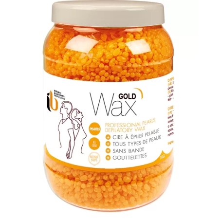 Cire d'Épilation Professionnelle Periwax Peaux Sensibles - Pot de 1 kg Orange