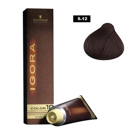 Coloration Igora Color 5.12 - Schwarzkopf (60ml)