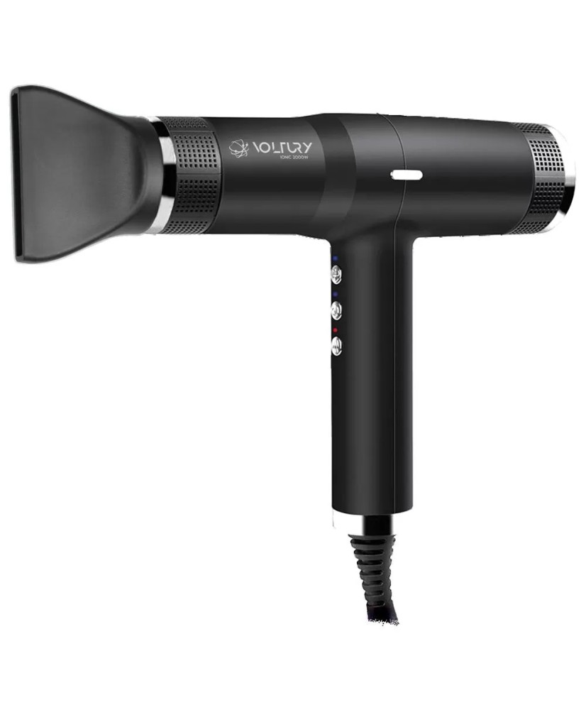 Sechoir VOLTURY-3 IONIC NOIR (2000W) - Promex