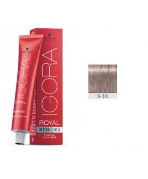 Coloration Igora Metalic 9.18 - Schwarzkopf (60ml)