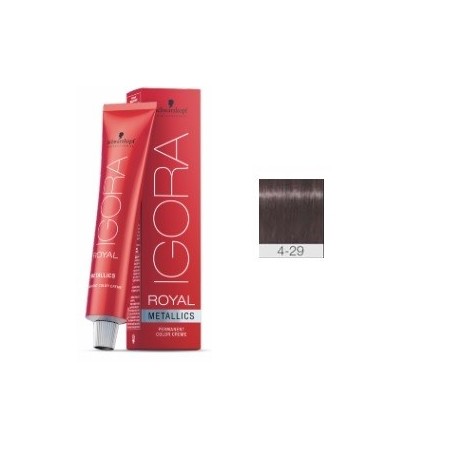 Coloration Igora Metalic 4.29- Schwarzkopf (60ml)