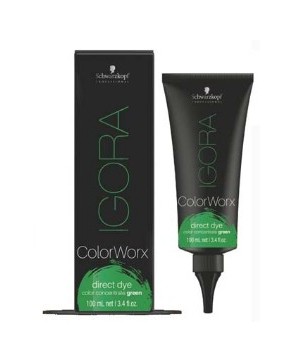 Coloration Igora Colorworx Vert  (100ml) -Schkopf