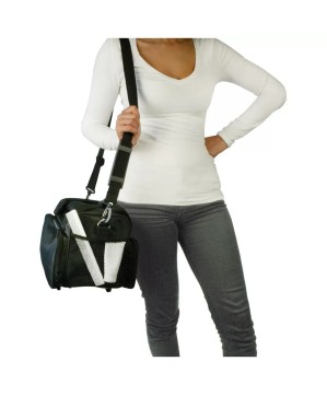 Sac+Trousse Noir Carmen T2 Coiffure ou Esthetique