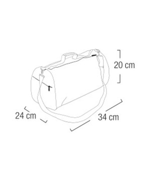 Sac+Trousse Noir Carmen T2 Coiffure ou Esthetique