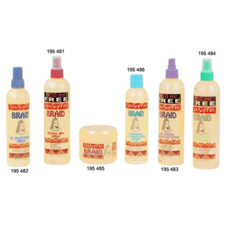 Spray Braid Extra Dry (350ml)  - Sofn'free
