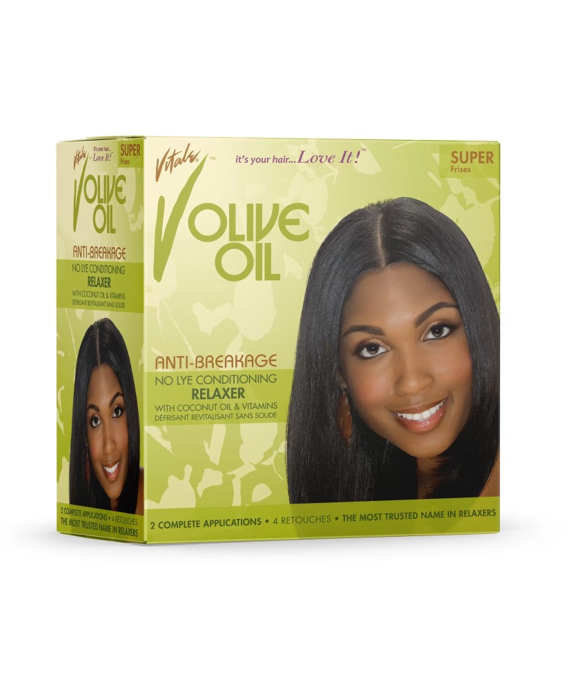 Kit double super défrisant Regular Vital Olive Oil