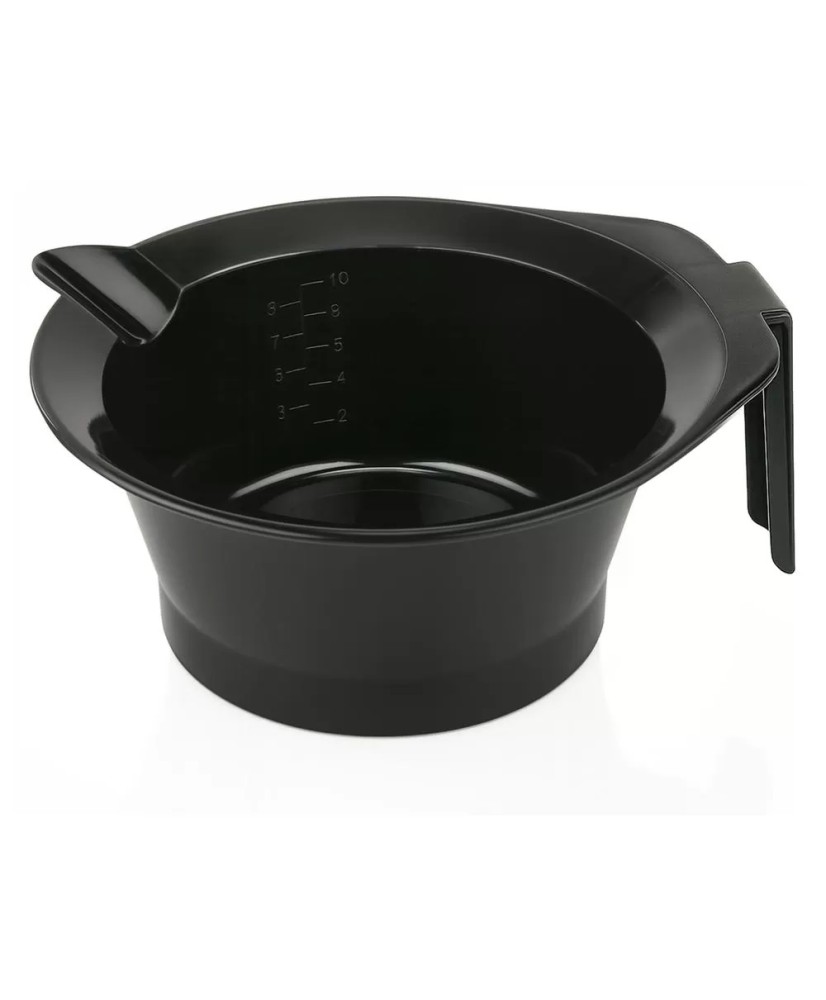 Bol à teinture noir avec poignée
