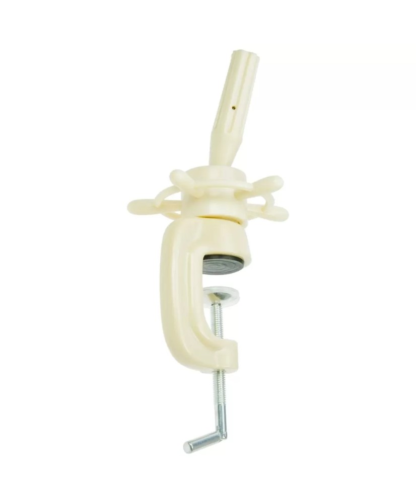 Etau de fixation blanc têtes d'étude