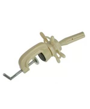 Etau de fixation blanc têtes d'étude