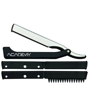 Rasoir ACADEMY Shift long avec 10 lames mini