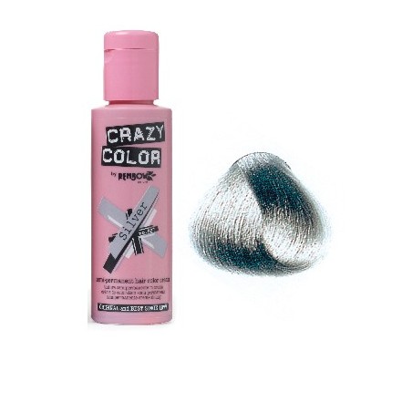 Coloration Crazy Color Silver Argent (100ml)