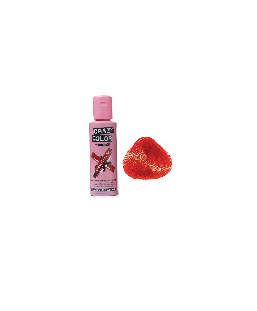 Coloration Crazy Color Vermillon Red 100ml