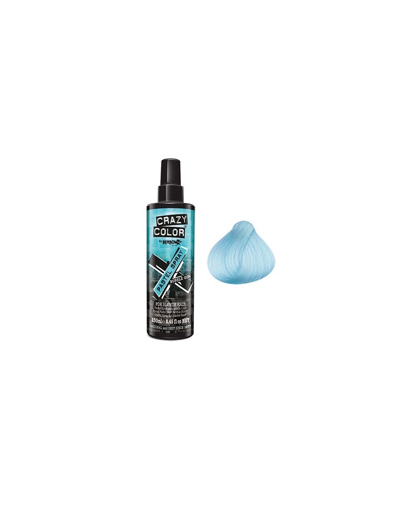 CRAZY COLOR Spray Réactiv BUBBLEGUM  BLEU 250ml