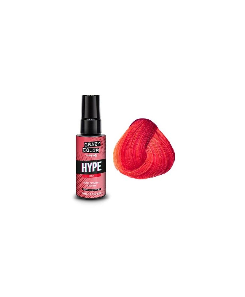 Pigment Coloration Crazy Color ROUGE RED 50ML