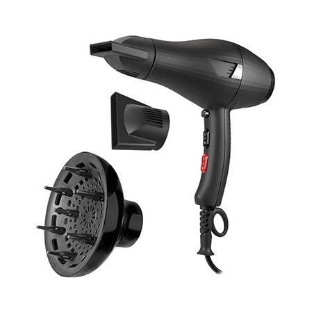 Sechoir Sirius Brushless Ionic noir 2200W - PROMEX