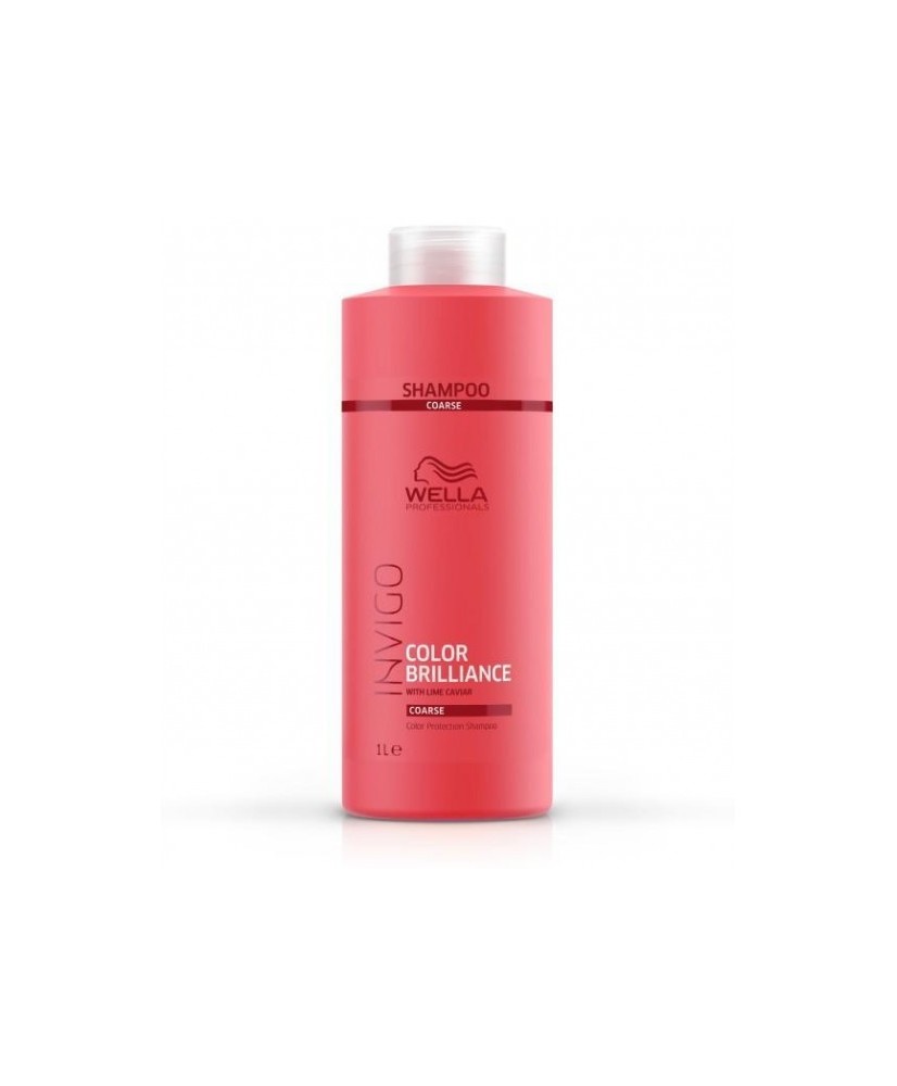 Shampoing Color Brillance cheveux épais 1L - WELLA