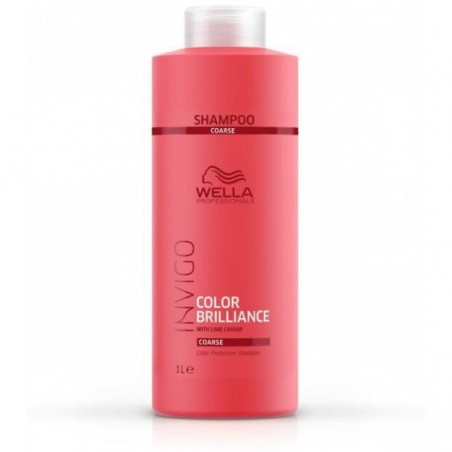 Shampoing Color Brillance cheveux épais 1L - WELLA