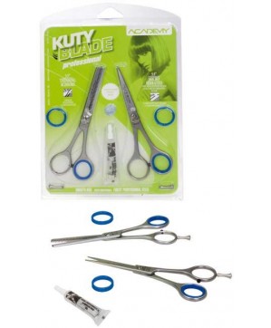 Ciseaux Academy Kuty Blade Kit Duo 55 Coupe+Sculpt