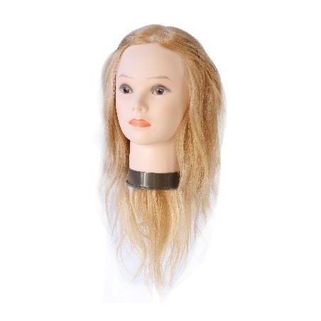 Tete blondeJULIA cheveux naturels 40/45cms color10