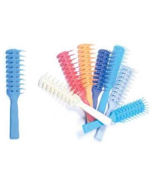 Brosse Afro Gm Pointue  7 Rangs