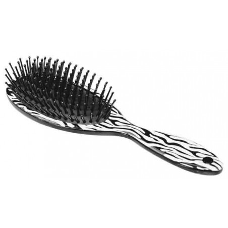 Brosse pneumatique manche zébré - Centaure