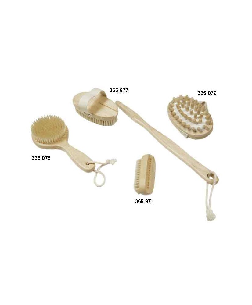 Brosse Cent.Ongle Soie Double Face