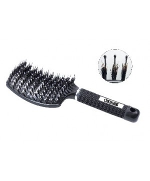 Brosse Brazilin.Lissante Incurvée MIXTE11RgsPerlés