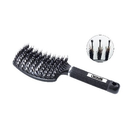 Brosse Brazilin.Lissante Incurvée MIXTE11RgsPerlés