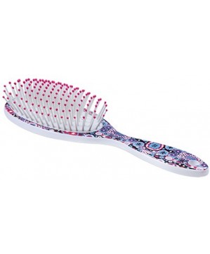 Brosse pneumatique manche color flower - Centaure