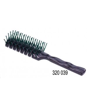 Brosse Afro perlée (noir) - Mezzo Professionnel