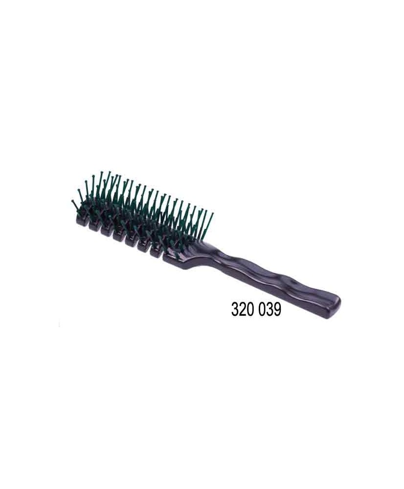 Brosse Afro perlée (noir) - Mezzo Professionnel