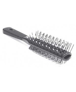 Brosse Duo-Face 2x9  Perlet Nyl Perlée Manche Ruby