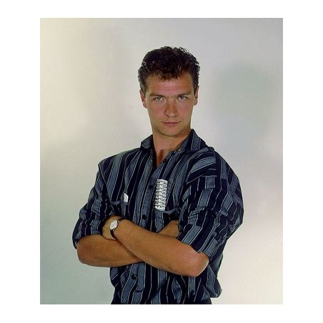 Chemise Romain Cot/Visc. Noir Chine