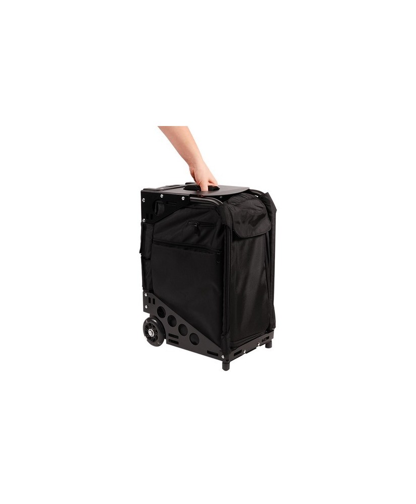 Seating case noire valise outil à roulette50x25x33