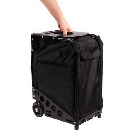 Seating case noire valise outil à roulette50x25x33