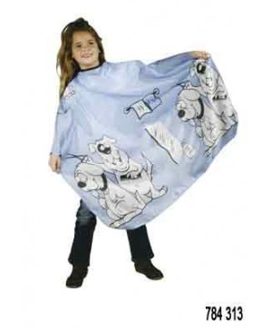 Peignoir Cape Enfant Dogy Cut Bleu