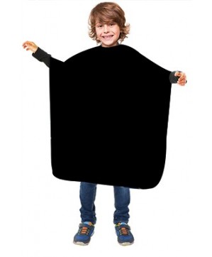 Peignoir cape noir enfant velcro Simply