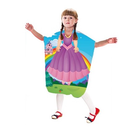 Peignoir cape enfant dessin ELSA-QUEEN