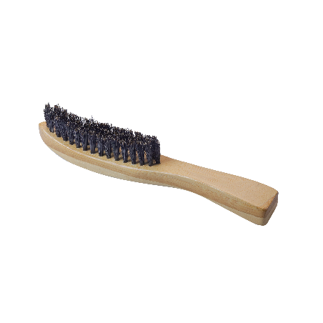 Brosse barbe Sanglier courbe 85x15mm pointue