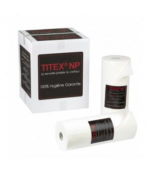 Titex 50 serviettes 45x76 pré découpé 55g/m2